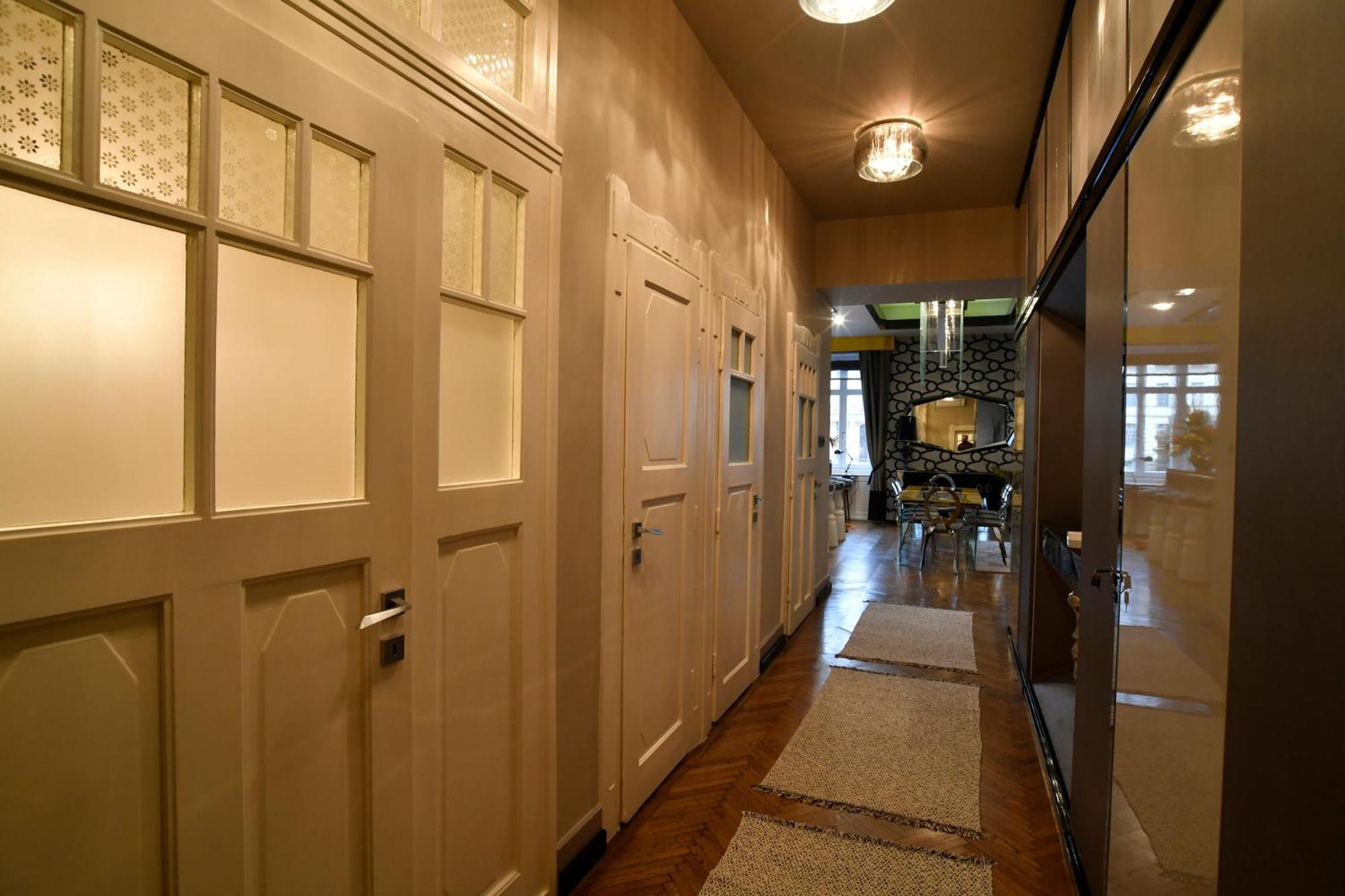 Appartement LuxuryFlat near centre on118 sqm, 3BR,2BTH,8bed,AC à Budapest Extérieur photo